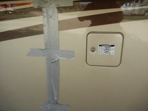 Read about our gas bin door issue. Something always turns a short travel-day drive from a short one into a longer one!